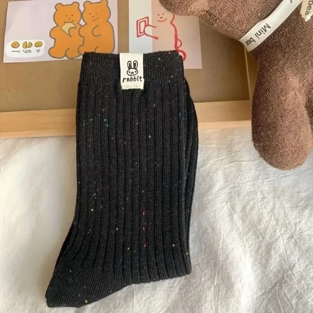 Rabbit Brand Women's Ultra Soft Everyday Socks One Size NEW Mid-Calf 4 Pack